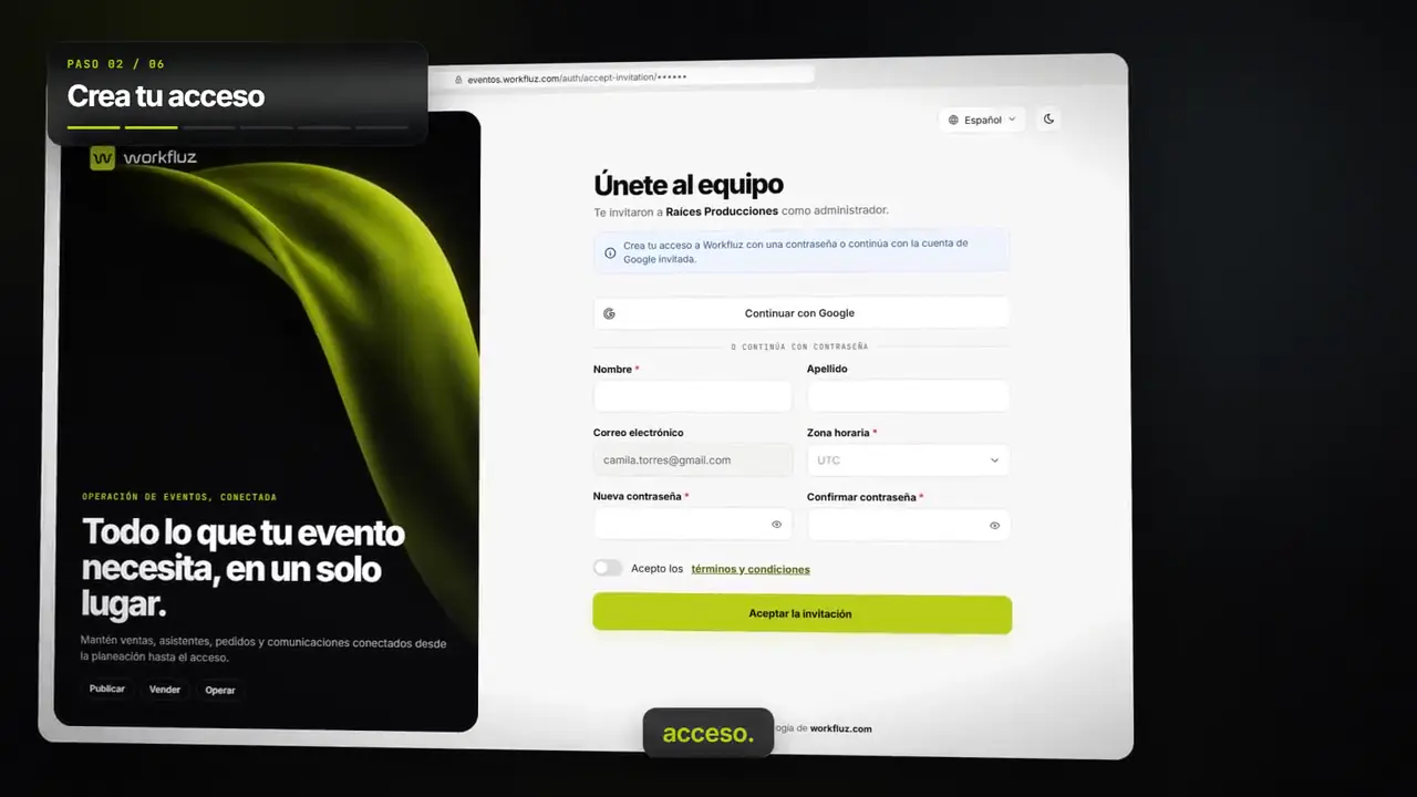Tutorial · Bienvenida al equipo